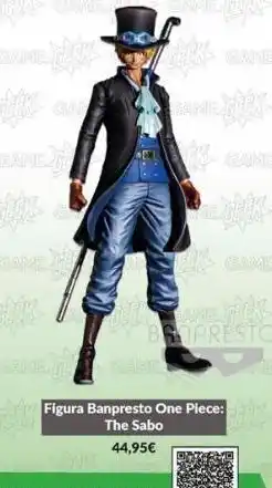 Game Teekl figura banpresto one piece: the sabo 44,95€ oferta