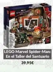 Game 4660 spided mo fl lego marvel spider-man: en el taller del santuario gamet 39,95€ me teen oferta