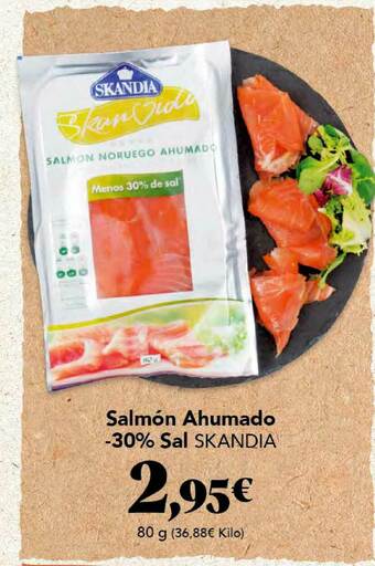 Gadis Salmón Ahumado -30% Sal Skandia oferta