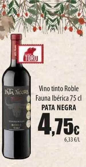 SPAR Lanzarote Vino tinto roble fauna ibérica pata negra oferta