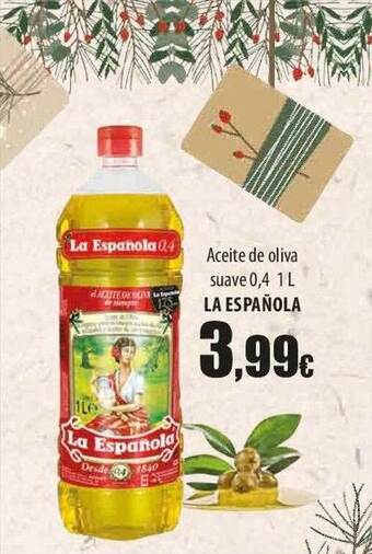 SPAR Lanzarote Aceite de oliva suave la española oferta
