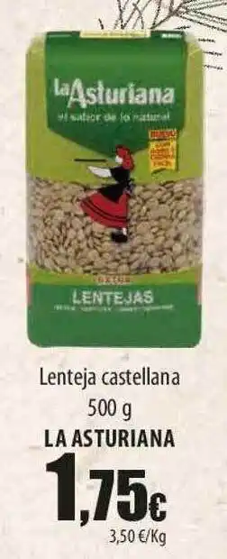 SPAR Lanzarote Lenteja castellana la asturiana oferta