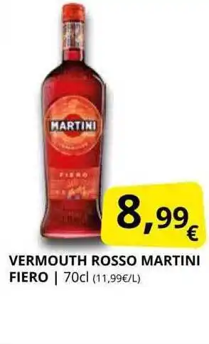 Supermercados MAS Vermouth rosso martini fiero oferta