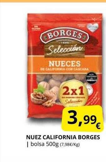 Supermercados MAS Nuez california borges oferta