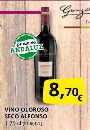 Supermercados MAS Vino oloroso seco alfonso oferta