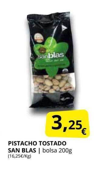 Supermercados MAS Pistacho tostado san blas oferta