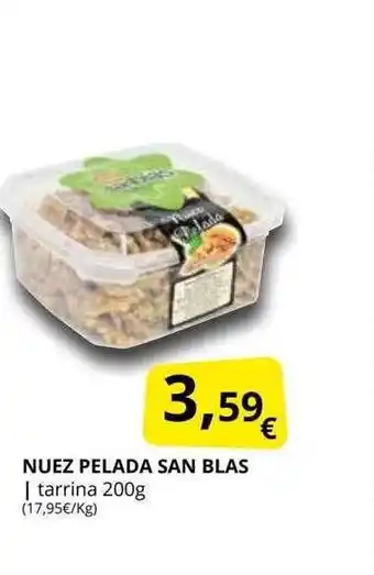 Supermercados MAS Nuez pelada san blas oferta