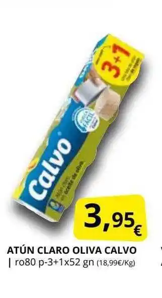 Supermercados MAS Atún claro oliva calvo oferta