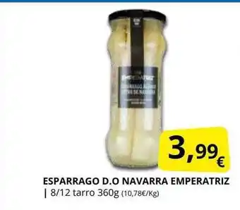 Supermercados MAS Esparrago d.o. navarra emperatriz oferta