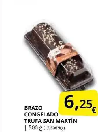 Supermercados MAS Brazo congelado trufa san martín oferta