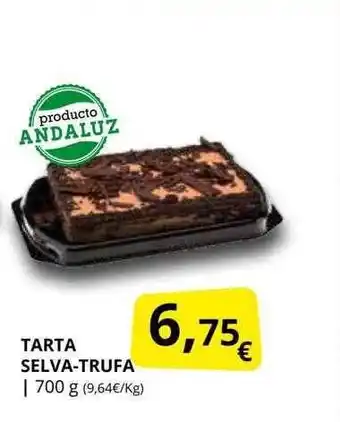 Supermercados MAS Tarta selva-trufa oferta