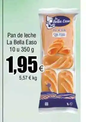FROIZ Pan de leche la bella easo oferta