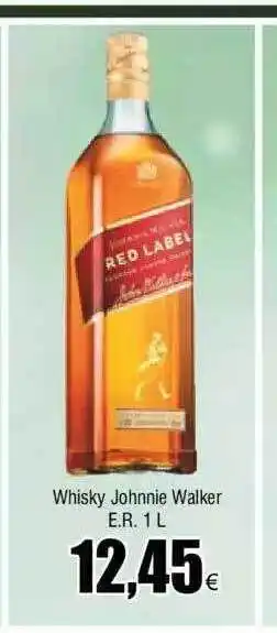FROIZ Whisky johnnie walker e.r. oferta