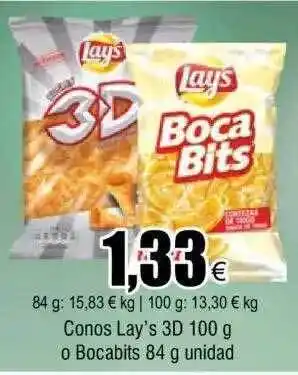FROIZ Conos lay's 3d o bocabits oferta