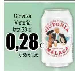 FROIZ Cerveza victoria lata 33cl oferta