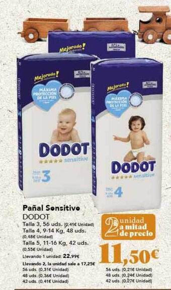 Gadis Pañal sensitive dodot oferta
