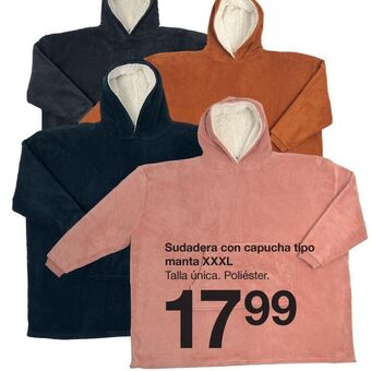Zeeman Sudadera con capucha oferta