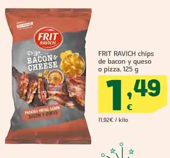 HiperDino Frit ravich chips de bacon y queso o pizza oferta