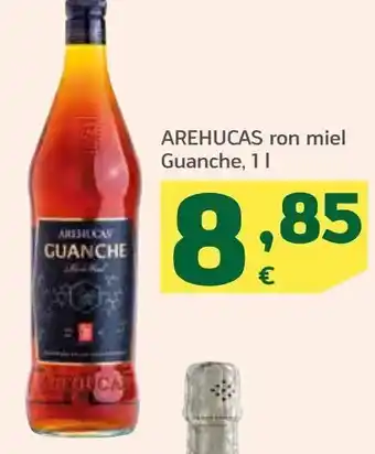 HiperDino Arehucas ron miel guanche oferta