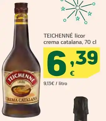 HiperDino Teichenné licor crema catalana oferta
