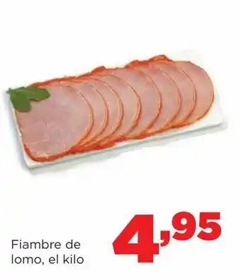 Alimerka Fiambre de lomo le kilo oferta