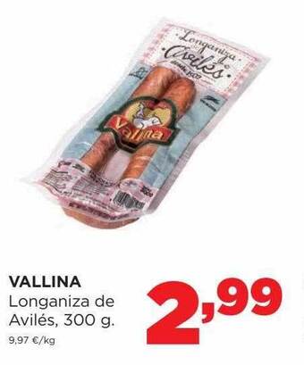 Alimerka Vallina longaniza de avilés oferta
