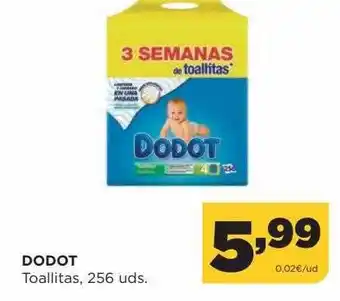 Dodot toallitas 256