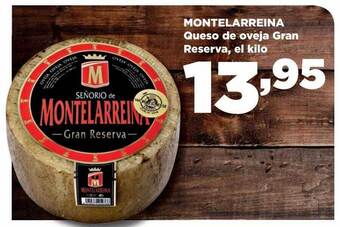 Alimerka Montelarreina queso de oveja gran reserva el kilo oferta