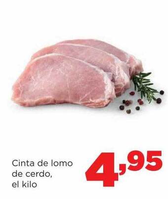 Alimerka Cinta de lomo de cerdo el kilo oferta
