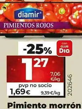Dia Pimiento morrón oferta