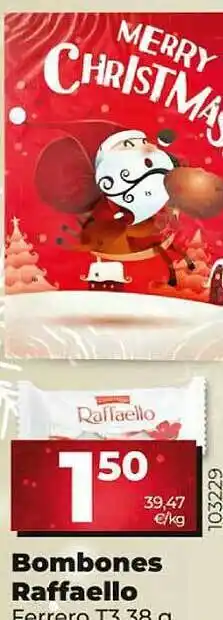 Dia Bombones raffaello ferrero t3 oferta