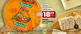 Dia Queso con nueces rambol oferta