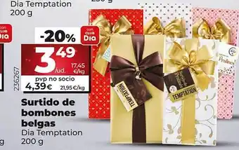 Dia Surtido de bombones belgas dia temptation oferta