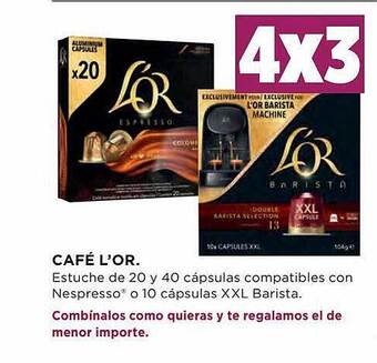 El Corte Inglés Café l'or oferta