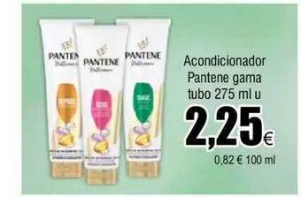 FROIZ Acondicionador pantene gama tubo oferta