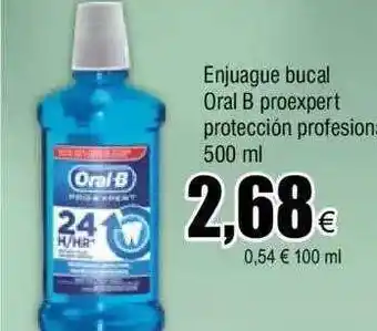 FROIZ Enjuague bucal oral b proexpert protección professional oferta