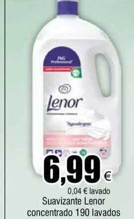 FROIZ Suavizante lenor concentrado 190 lavados oferta