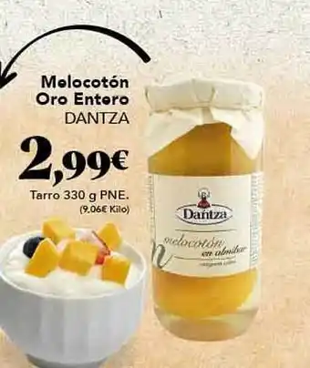 Gadis Melocotón oro entero dantza oferta