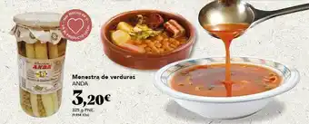 Gadis Menestra de verduras anda oferta