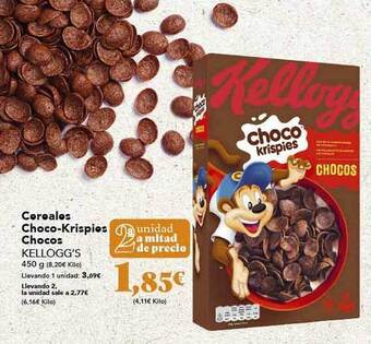 Gadis Cereales choco-krispies chocos kellogg's oferta