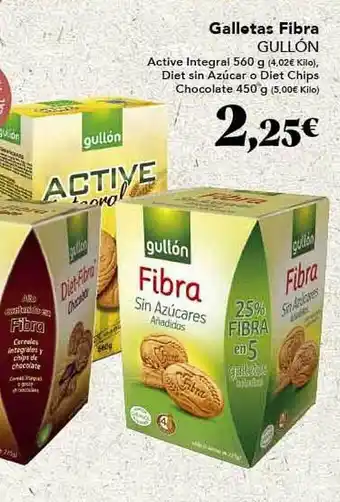 Gadis Galletas fibra gullón oferta