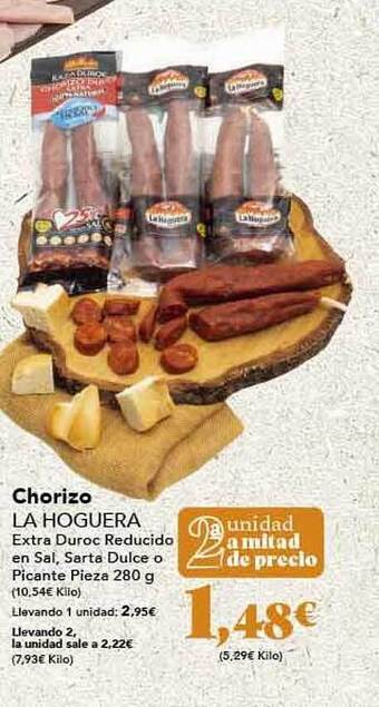 Gadis Chorizo la hoguera oferta