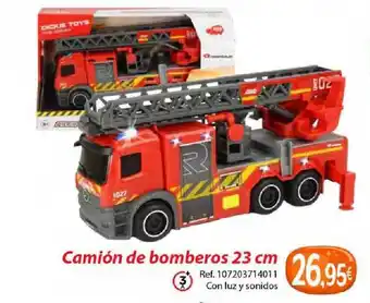 Centroxogo Camión de bomberos 23 cm oferta