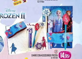 Centroxogo Diario con accesorios frozen oferta