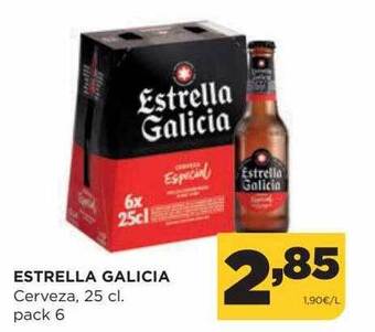 Alimerka Estrella galicia cerveza pack 6 oferta