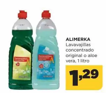 Alimerka Alimerka lavavajillas concentrado original o aloe vera oferta