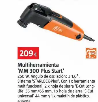 Bauhaus Multiherramienta 'mm 300 plus start' oferta
