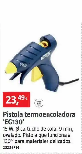 Bauhaus Pistola termoencoladora 'eg130' oferta
