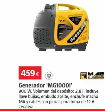 Bauhaus Generador 'mg1000i' oferta
