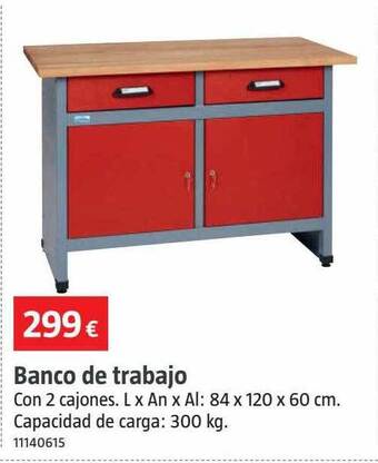 Bauhaus Banco de trabajo oferta